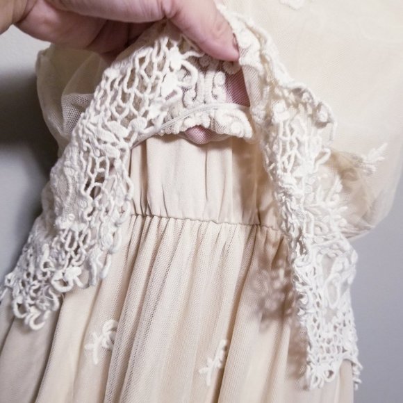 Umgee USA Layered Lace Embroidered Dress - Picture 7 of 8